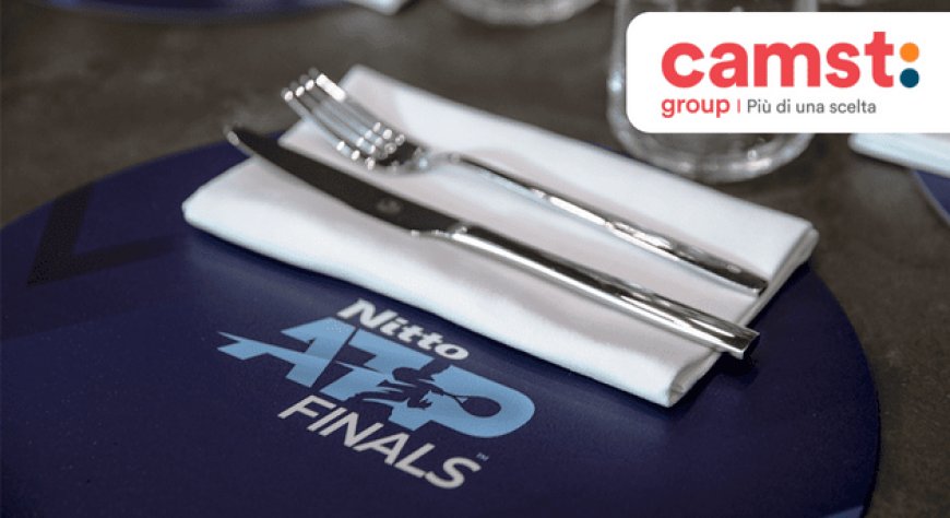 La ristorazione e il banqueting di Camst group alle Nitto ATP Finals 2022