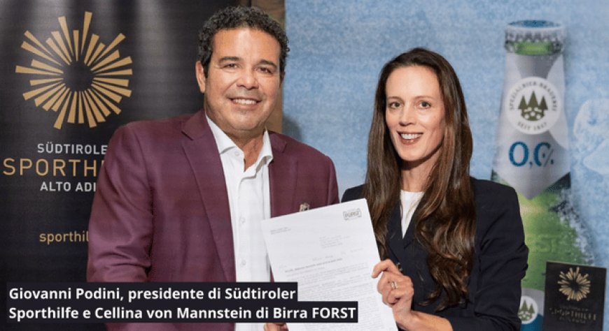 Birra FORST rinnova la partnership con Südtiroler Sporthilfe