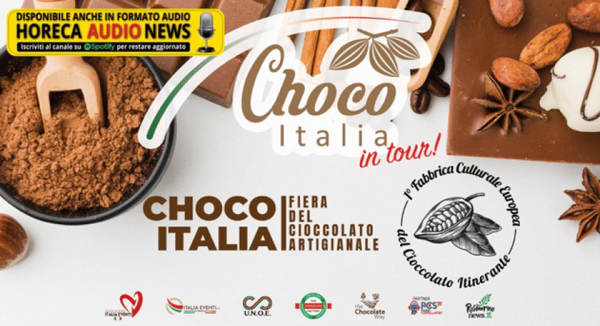 Caserta capitale del cioccolato per un weekend: arriva Choco Italia in tour