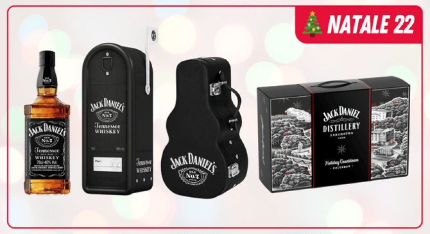 Un Natale unico con i regali firmati Jack Daniel’s