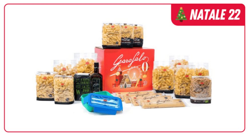 Pasta Garofalo presenta le nuove confezioni regalo per le festività natalizie