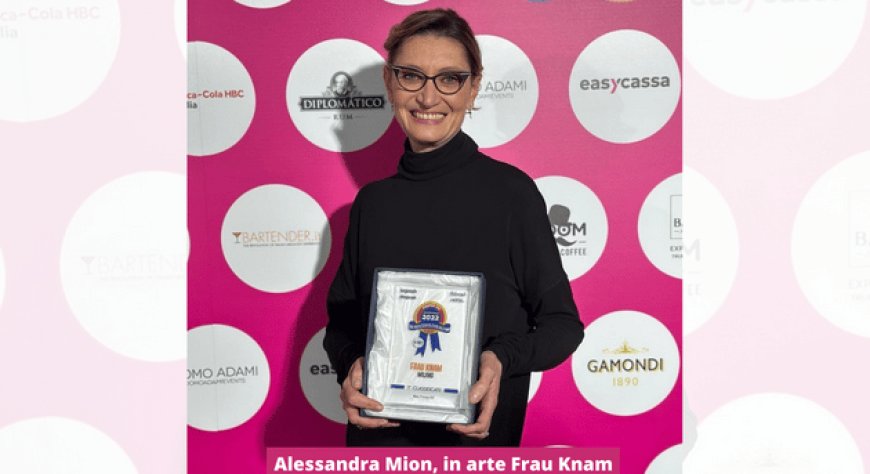 Frau Knam vince il Primo Premio Bar Pasticceria/Gelateria dell'anno ai BarAwards 2022