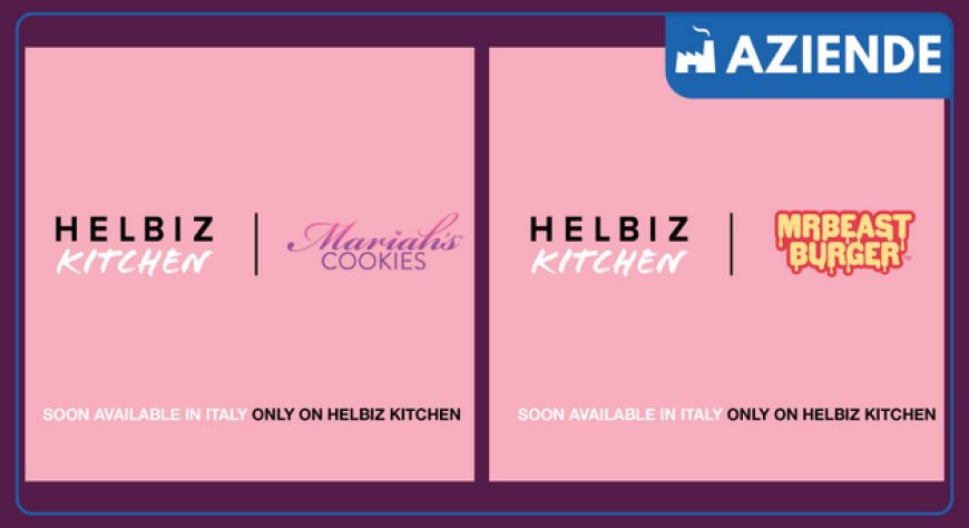 Helbiz Kitchen porta in Italia gli hamburger di Mr Beast e i biscotti di Mariah Carey