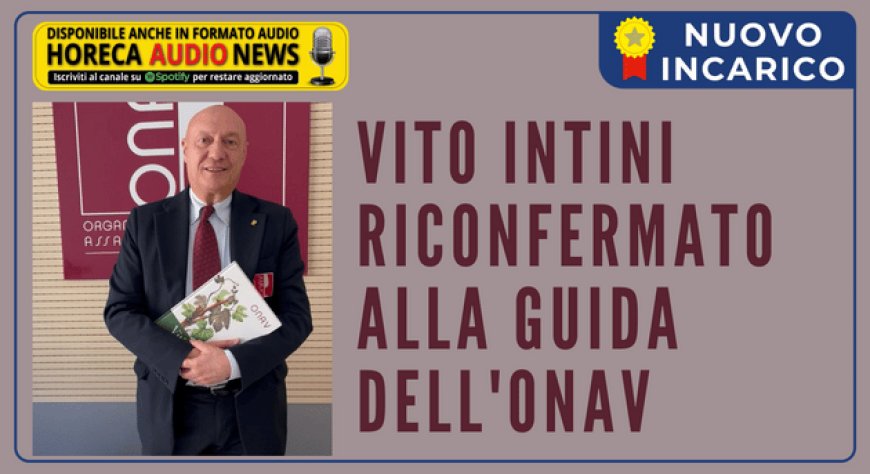 Vito Intini riconfermato alla guida dell'ONAV