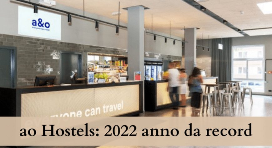 ao Hostels: 2022 anno da record