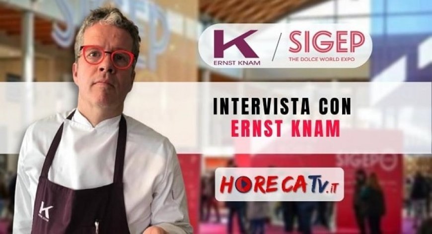 HorecaTv a Sigep 2023. Intervista con lo Chef e Maître Chocolatier Ernst Knam