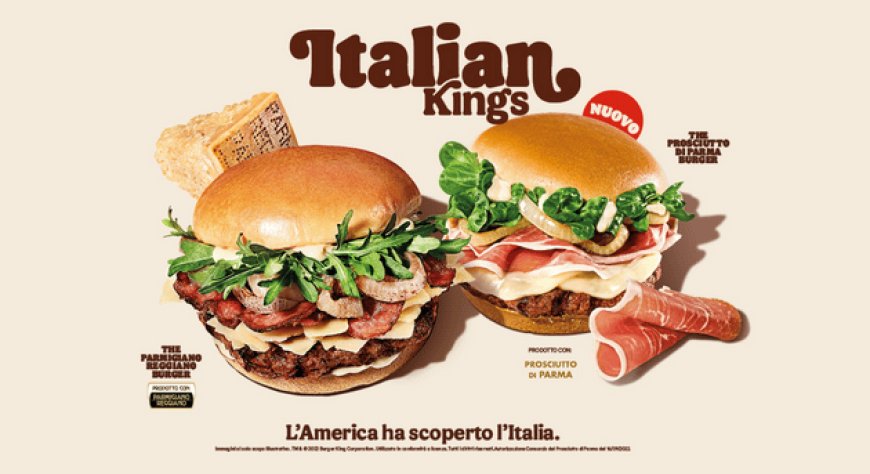 La linea Italian Kings di Burger King vince il Menu Innovation Award 2022