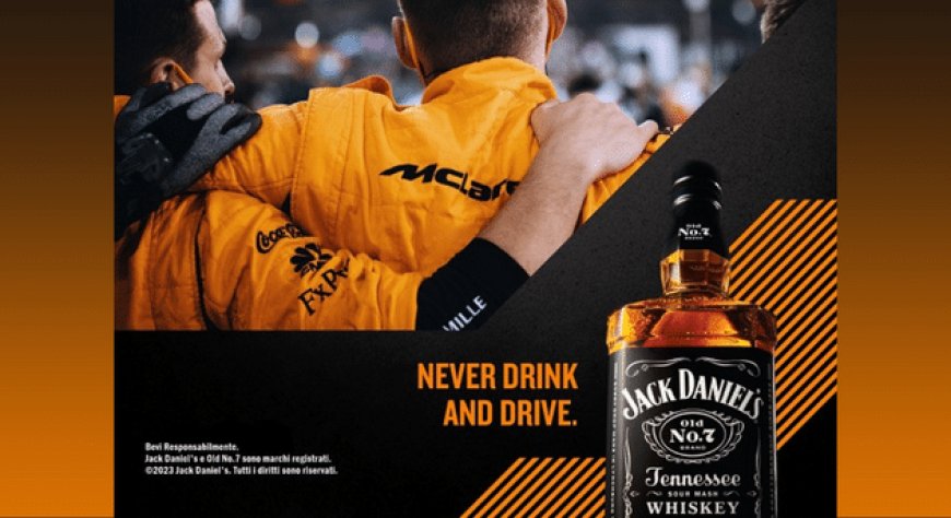 Jack Daniel’s è a fianco di McLaren Racing per in nuovo campionato di Formula 1