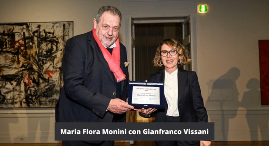 A Maria Flora Monini il Premio “Arte: Sostantivo Femminile”
