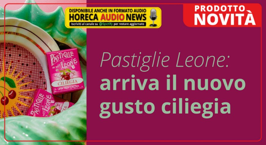 Pastiglie Leone: arriva il nuovo gusto ciliegia