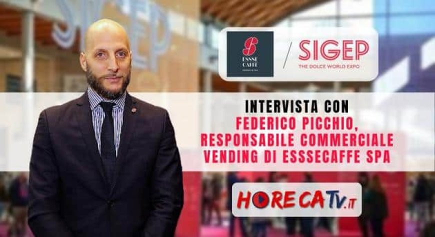 HorecaTv a Sigep 2023. Intervista con Federico Picchio di Essse Caffè SpA
