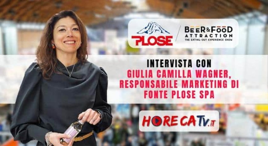 HorecaTv a Beer&Food Attraction 2023. Intervista con Giulia Camilla Wagner di Fonte Plose SpA