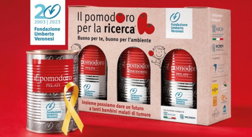 "Il Pomodoro per la ricerca" raccoglie 500.000 euro per l’oncologia pediatrica