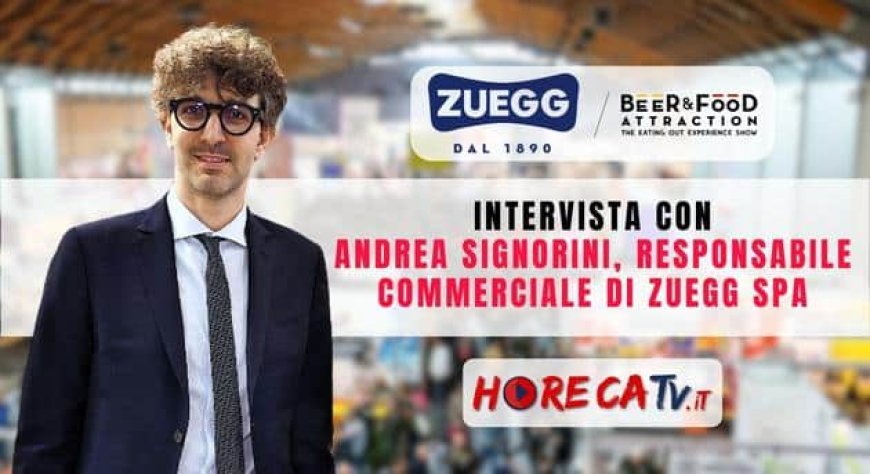 HorecaTv a Beer&Food Attraction 2023. Intervista con Andrea Signorini di Zuegg SpA