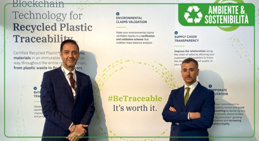 AMB e B. For Pet scelgono la blockchain Certified Recycled Plastic® di PlasticFinder®