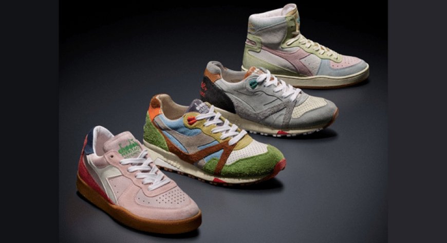I colori delle pastiglie Leone ispirano la nuova collezione di sneakers Diadora