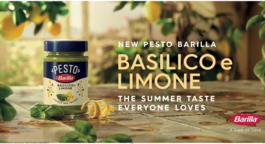 Barilla torna i TV con lo spot del nuovo Pesto Basilico e Limone