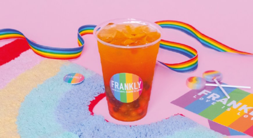 Frankly lancia "Rainbow", il bubble tea a sostegno di Arcigay
