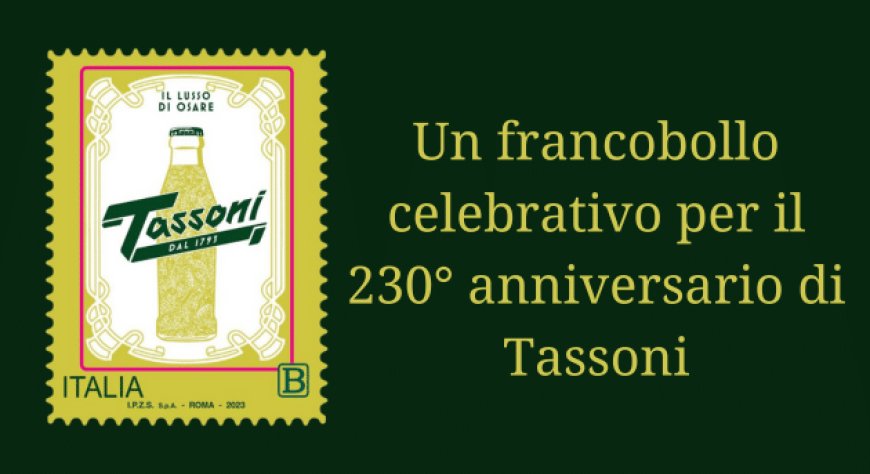 Un francobollo celebrativo per il 230° anniversario di Tassoni