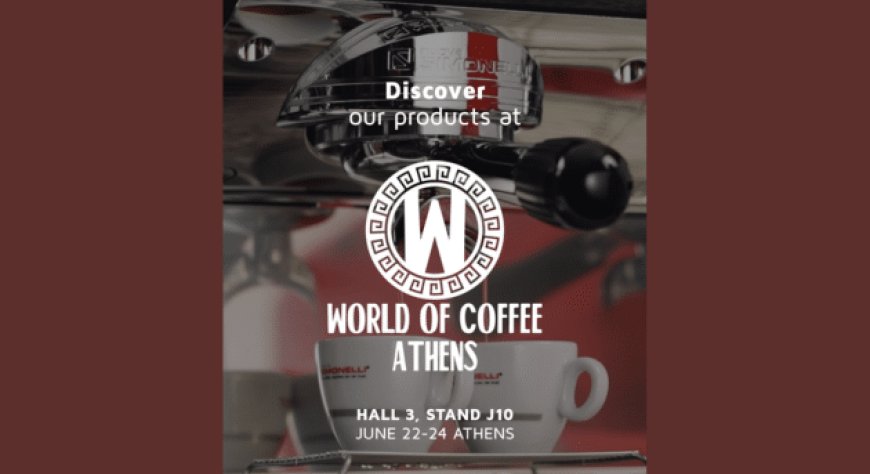 Nuova Simonelli vola al World of Coffee di Atene
