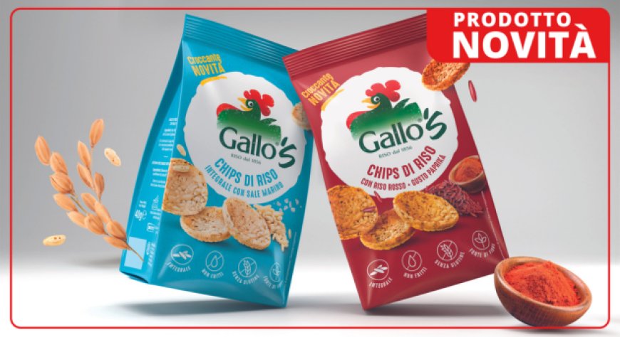 Novità da Riso Gallo: arrivano le Gallo’s Chips