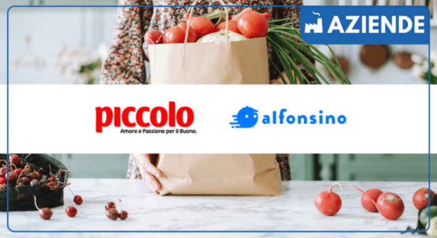 Partnership tra Alfonsino e Supermercati Piccolo per la consegna della spesa a domicilio