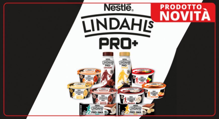 Lindahls Pro+ presenta la nuova linea di prodotti iperproteici