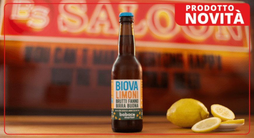 Nasce Biova Lemon, una birra al succo di limoni salvati