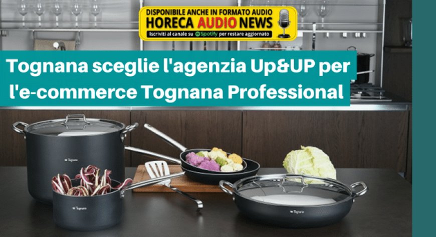 Tognana sceglie l'agenzia Up&UP per l'e-commerce Tognana Professional