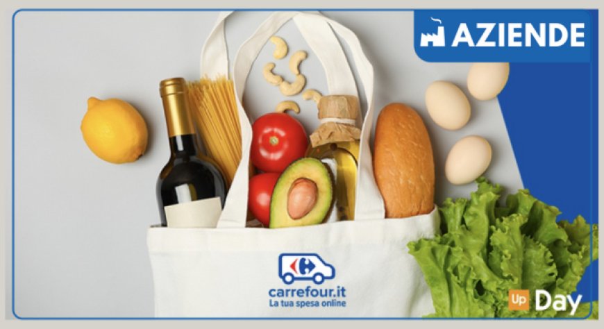 Carrefour.it entra nella rete online dei buoni pasto Up Day