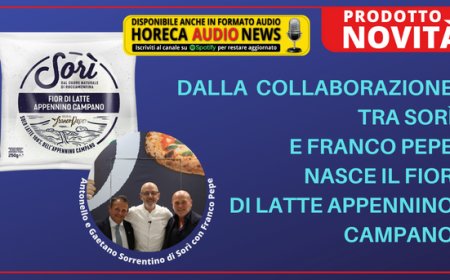 Dalla collaborazione tra Sorì e Franco Pepe nasce il Fior di Latte Appennino Campano