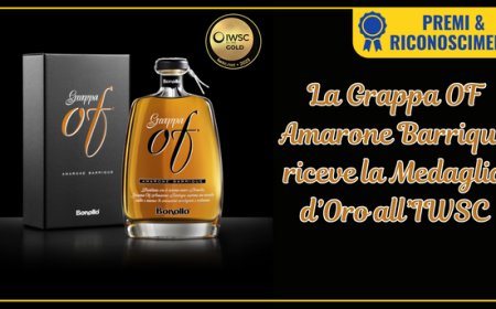 La Grappa OF Amarone Barrique riceve la Medaglia d’Oro all’IWSC
