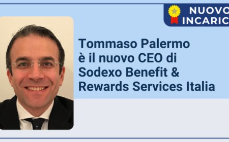Tommaso Palermo è il nuovo CEO di Sodexo Benefit & Rewards Services Italia