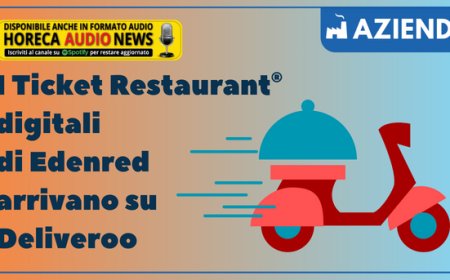 I Ticket Restaurant® digitali di Edenred arrivano su Deliveroo
