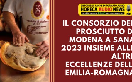 Il Consorzio del Prosciutto di Modena a Sana 2023 insieme alle altre eccellenze dell'Emilia-Romagna