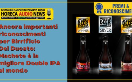Ancora importanti riconoscimenti per Birrificio Del Ducato: Machete è la migliore Double IPA al mondo