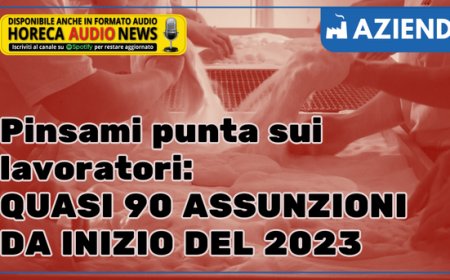 Pinsami punta sui lavoratori: quasi 90 assunzioni da inizio del 2023
