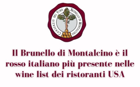 Il Brunello di Montalcino è il rosso italiano più presente nelle wine list dei ristoranti USA