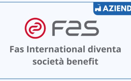 Fas International diventa società benefit