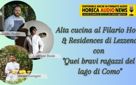 Alta cucina al Filario Hotel & Residences di Lezzeno con "Quei bravi ragazzi del lago di Como"