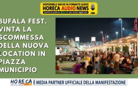 Bufala Fest. Vinta la scommessa della nuova location in Piazza Municipio