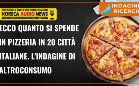 Ecco quanto si spende in pizzeria in 20 città italiane. L'indagine di Altroconsumo