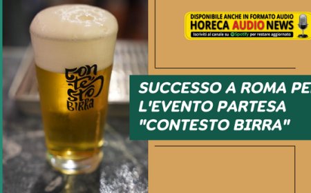 Successo a Roma per l'evento Partesa "ConTeSto Birra"
