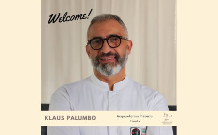 Klaus Palumbo di  Acquaefarina nuovo  Ambasciatore del Gusto