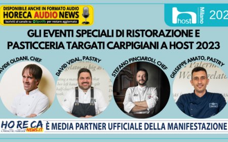 Gli eventi speciali di ristorazione e pasticceria targati Carpigiani a Host 2023