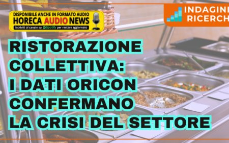 Ristorazione collettiva: i dati Oricon confermano la crisi del settore