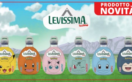Levissima Issima lancia una nuova Limited Edition  con protagonisti i  Pokémon