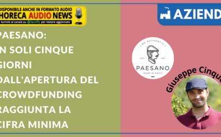 Paesano: in soli cinque giorni dall'apertura del crowdfunding raggiunta la cifra minima