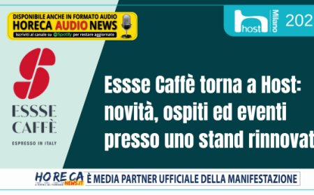 Essse Caffè torna a Host: novità, ospiti ed eventi presso uno stand rinnovato