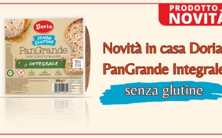 Novità in casa Doria:  PanGrande Integrale senza glutine